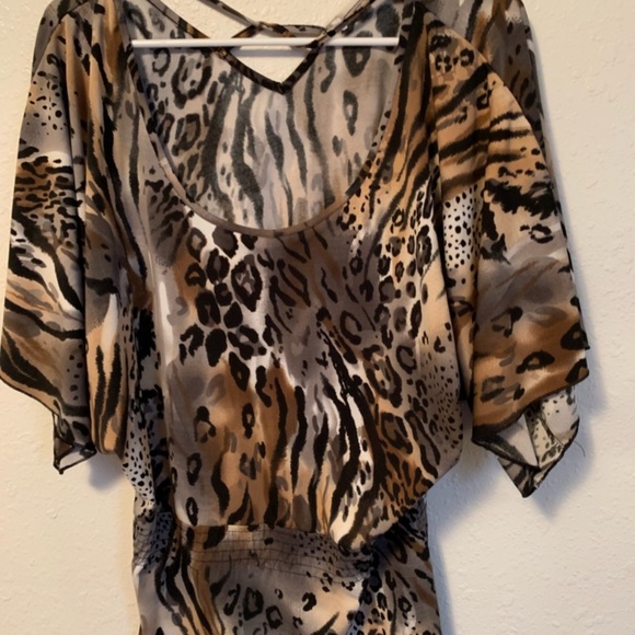 Cheetah Top - Picture 2 of 2